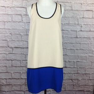 Black Sheep Dress Womens Small Shift Color Block